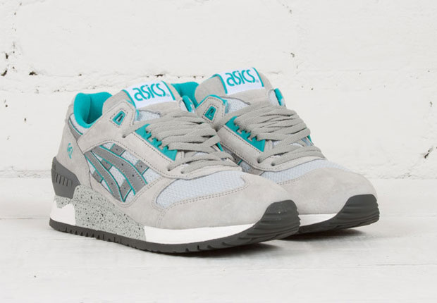 Teal Hits On The Asics Gel Respector OG