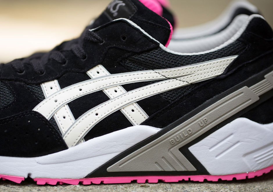 Asics Gel Sight Black Pink 3