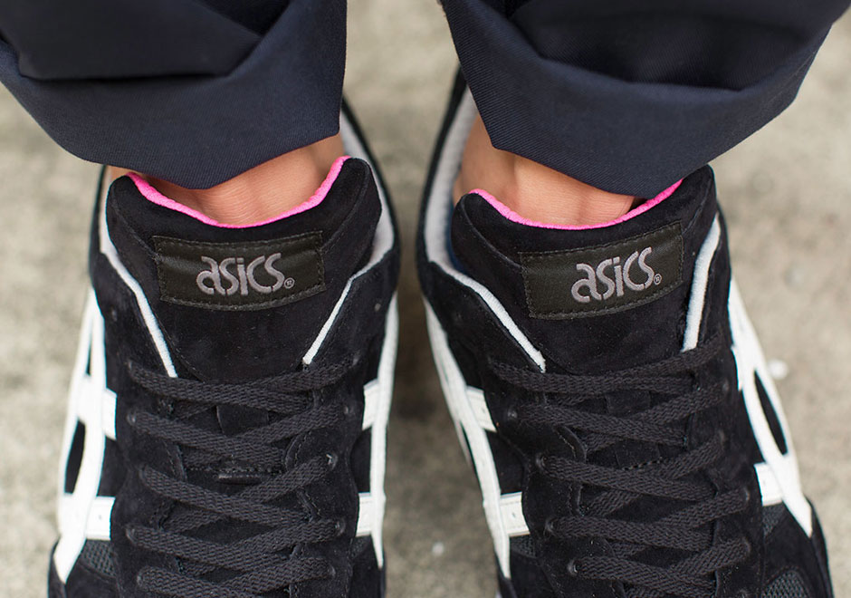 Asics Gel Sight Black Pink 4