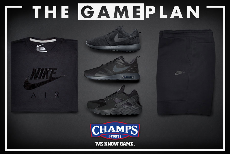 Go "Lights Out" With Nike Sportswear And Champs #TheGamePlan