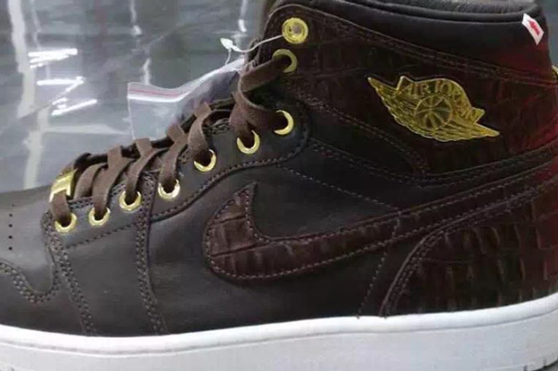 A "Croc-Skin" Version Of The Air Jordan 1 Pinnacle Exists