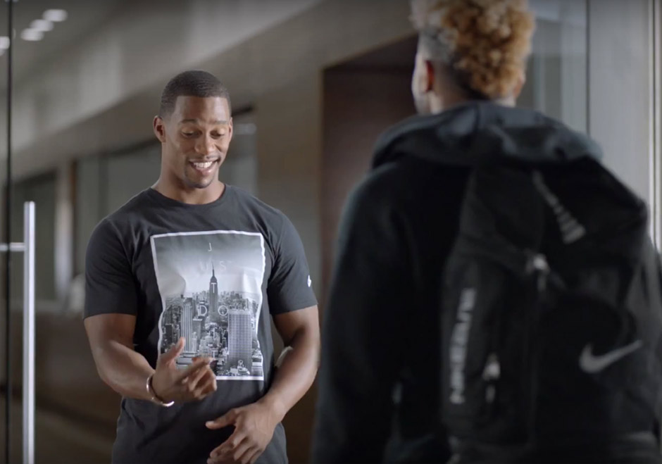 Victor Cruz Hating Hard On Odell Beckham Jr. In New Foot Locker Ad