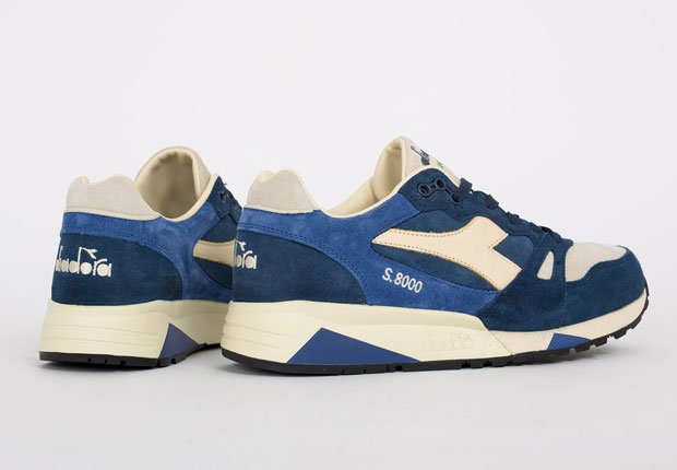 Diadora S8000 Italy Blue Beige 1