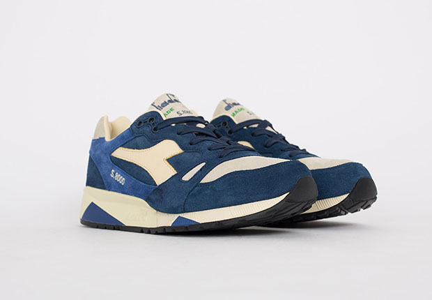 Diadora S8000 Italy Blue Beige 3