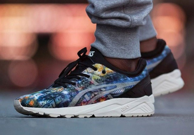 Graphic Prints Aplenty In The ASICS GEL-Kayano EVO "Shibuya"