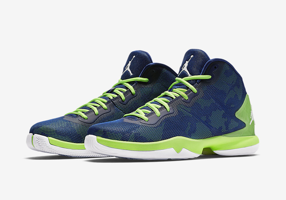 Jordan Super Fly 4 Seahawks Colorway 01