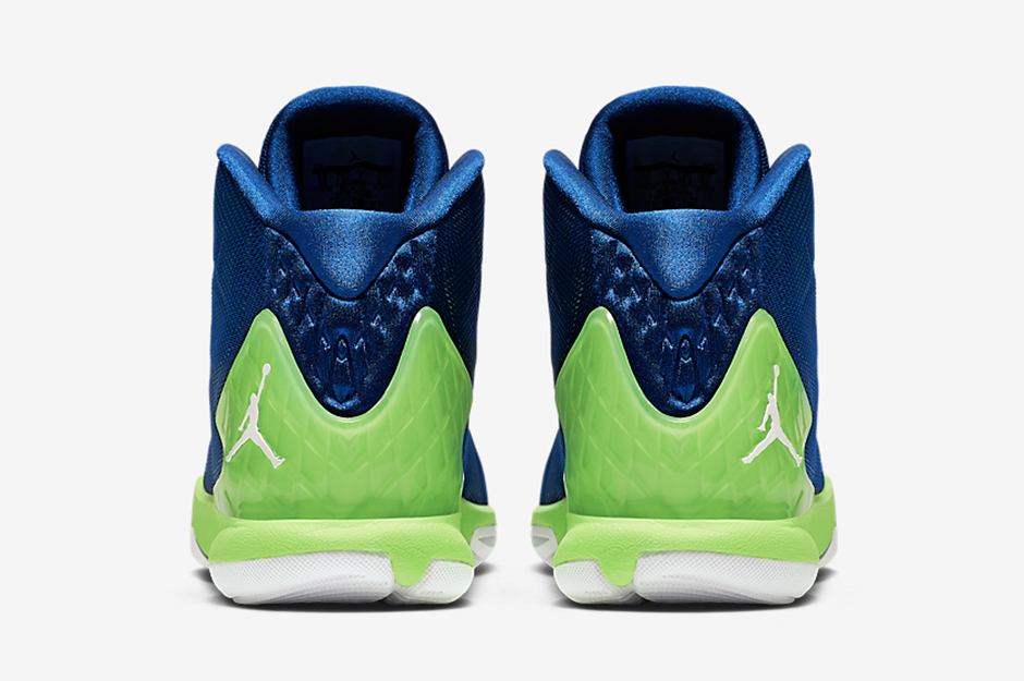 Jordan Super Fly 4 Seahawks Colorway 05