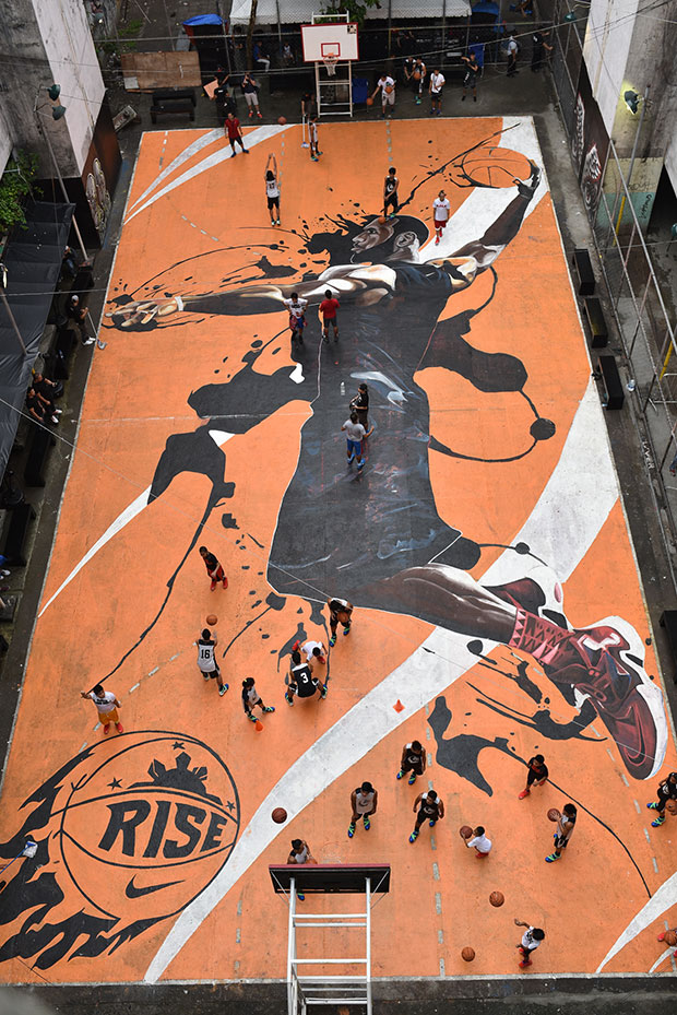 Lebron 13 Philippines Mural