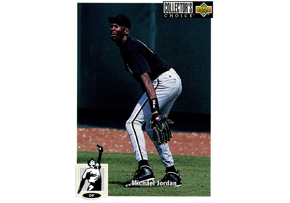 Michael Jordan Air Jordan 9 Cleat Upper Deck Card