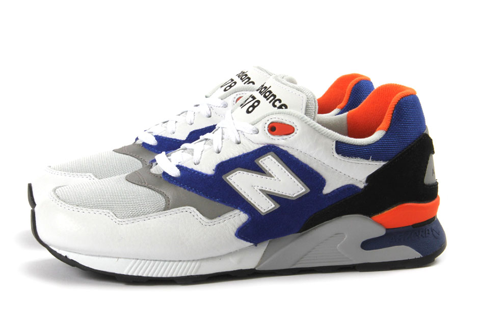 New Balance 878 White Royal Orange Budget Heat