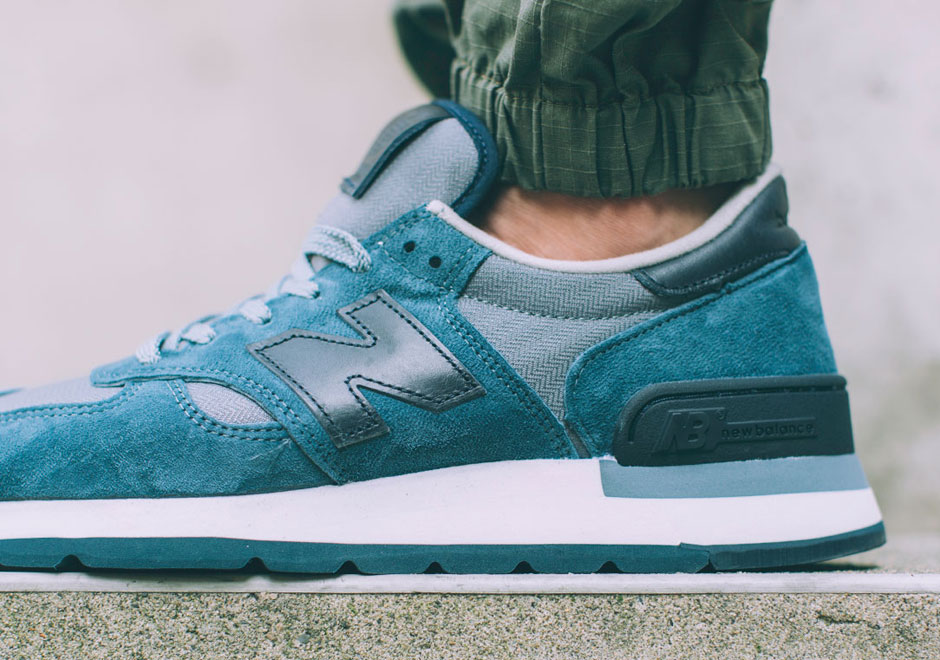 New Balance 990 Navigation Blue 1