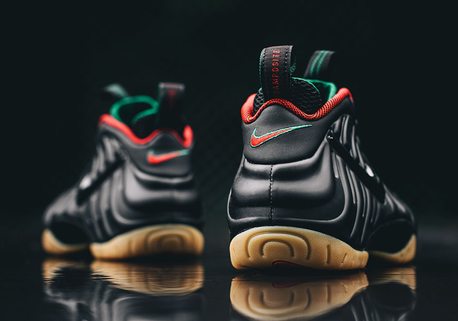 Nike Air Foamposite Pro Black Red Green Gum Coming Soon 6