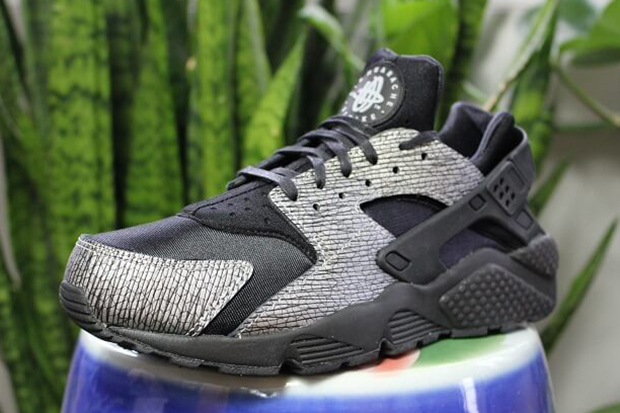 Nike Air Huarache Flirts With Wilder Materials