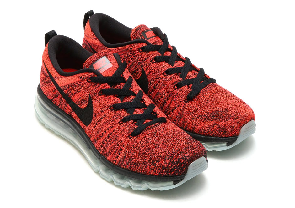 Nike Air Max Flyknit Bright Crimson 620469 006 2