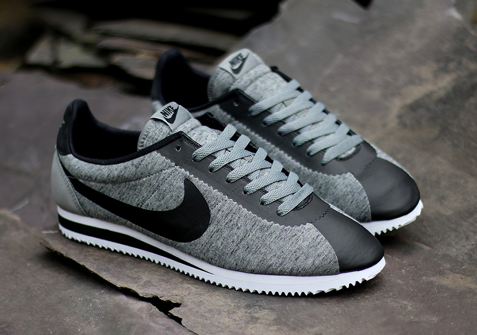 Nike Cortez Tech Fleece Grey 1