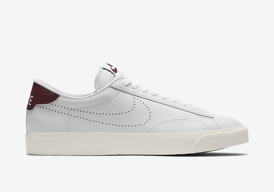 Nike Court Tennis Classic Ac White Maroon 2