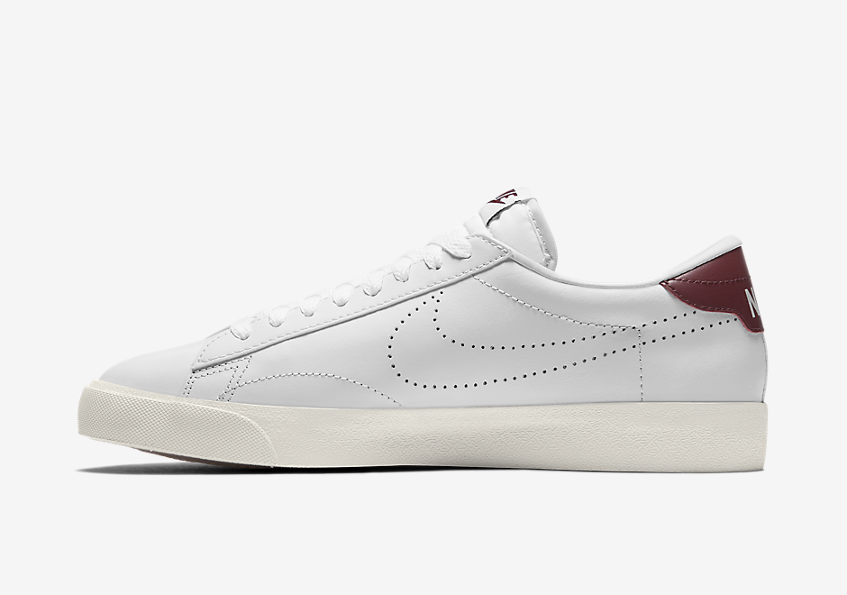 Nike Court Tennis Classic Ac White Maroon 3