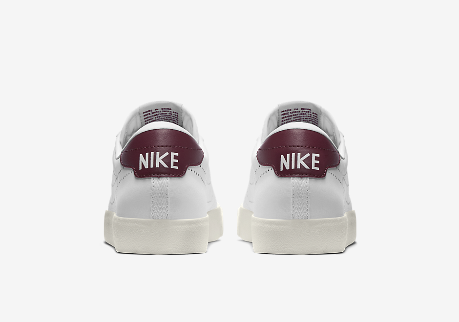 Nike Court Tennis Classic Ac White Maroon 5