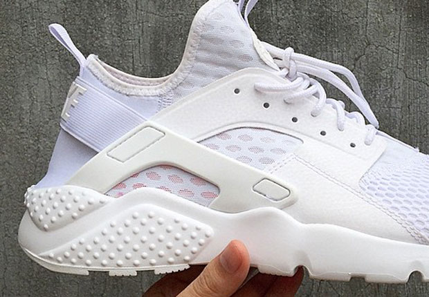 Nike Huarache Br Awesome All White 01