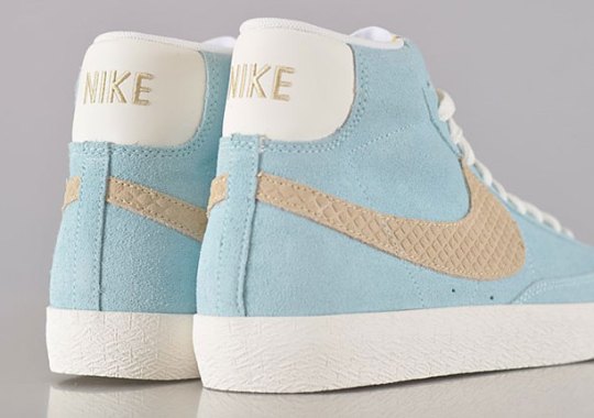 The Nike Blazer Mid Vintage Embraces Pastel Suedes