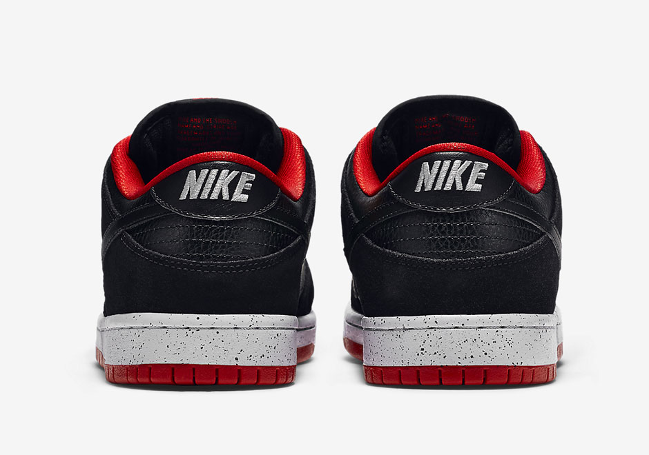 Nike Sb Dunk Low Black Cement 5