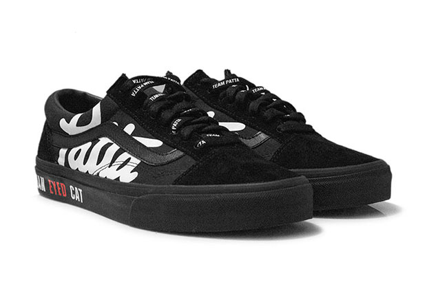 Patta Beams Vans Old Skool Mean Eyed Cat 1