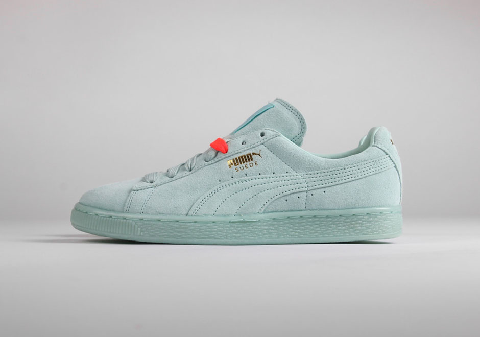 Puma Suede Mint Ice Budget Heat