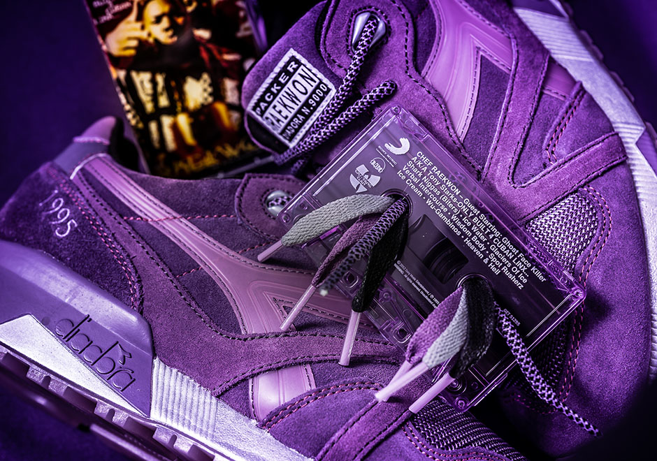 Raekwon X Diadora X Packer Purple Tape 3