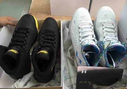 First Look At The UA Curry One “Championship” Pack