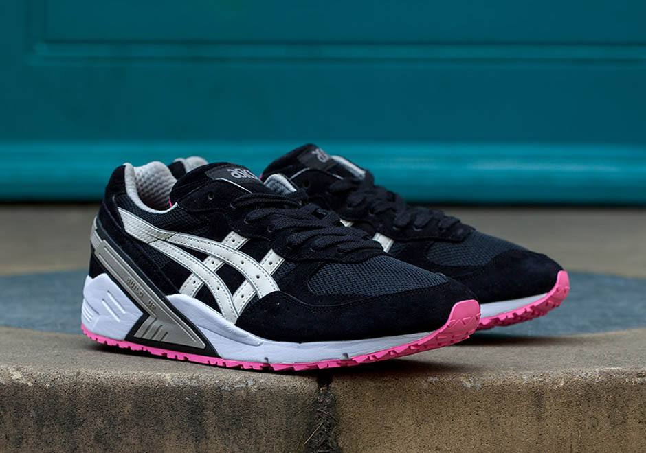 Asics Tiger Gel Sight Gel Respector Black Pink Grey 2