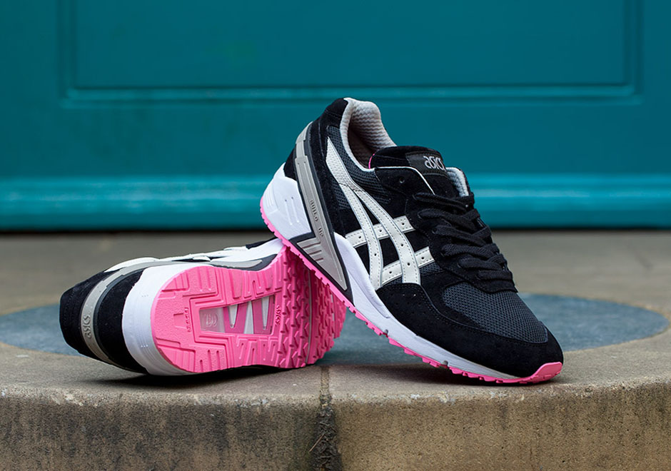 Asics Tiger Gel Sight Gel Respector Black Pink Grey 3