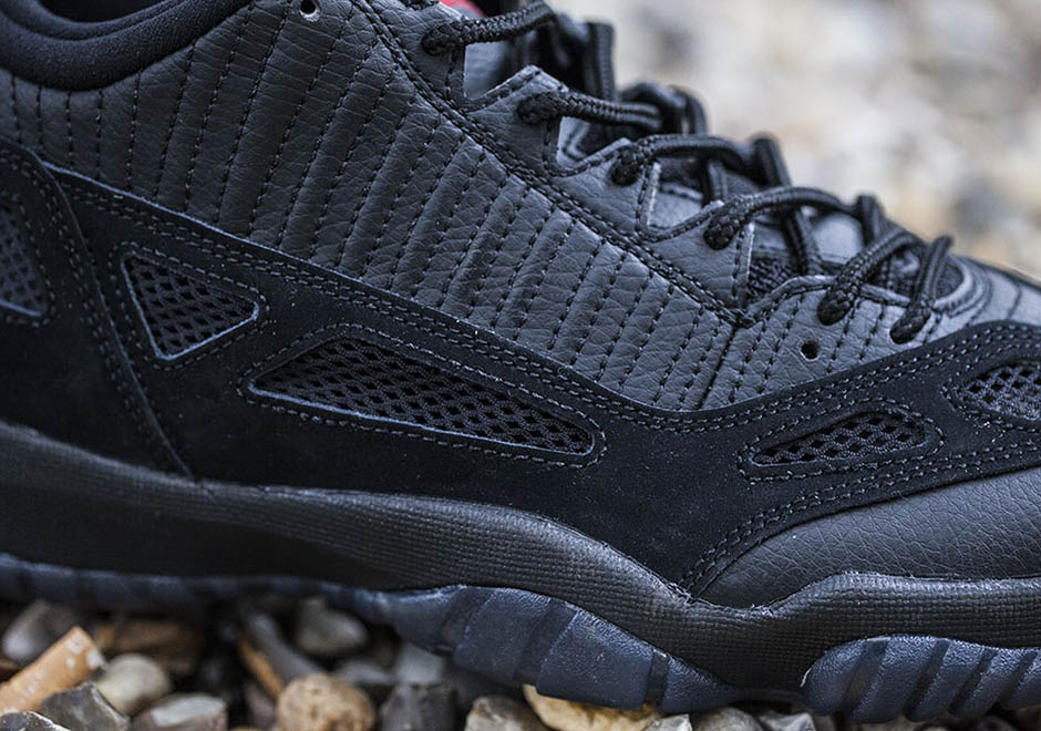 Air Jordan 11 Low Black Red Referee Release Reminder 4