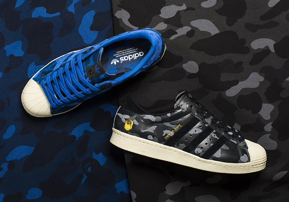 adidas Unveils The Store List For The BAPE x UNDFTD Superstars