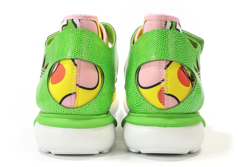 Adidas Originals By Jeremy Scott Tubular Js Yellow Green 5