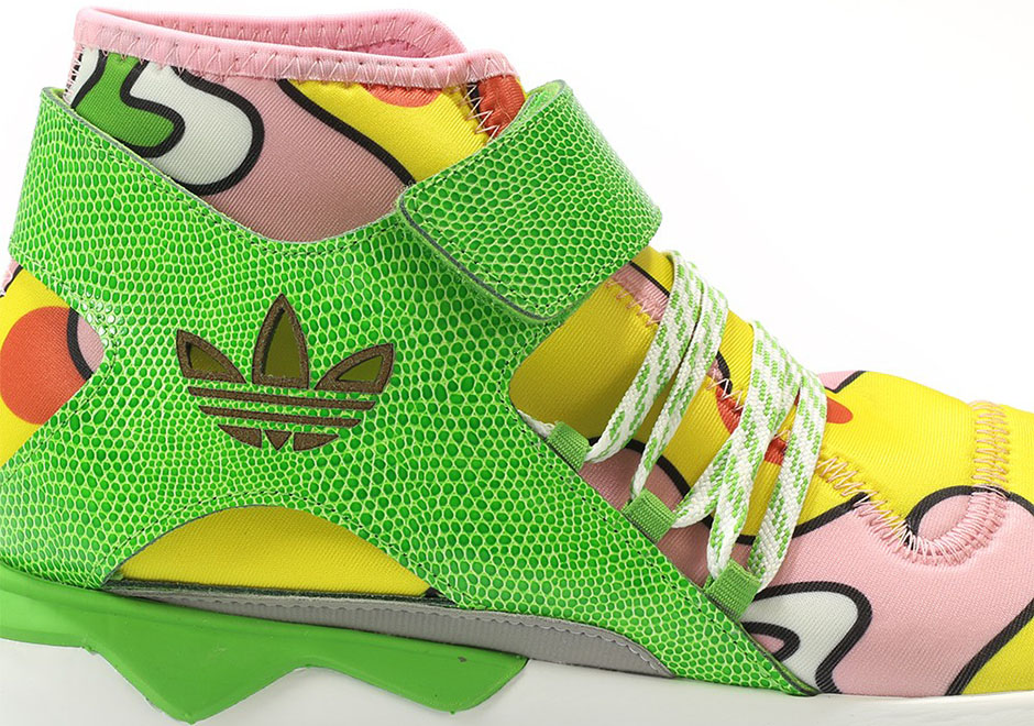 Adidas Originals By Jeremy Scott Tubular Js Yellow Green 6