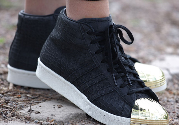 Adidas Pro Model Gold Toe Reptile 4