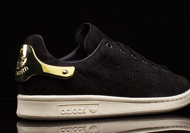 Adidas Stan Smith Wmns Black Gold 4