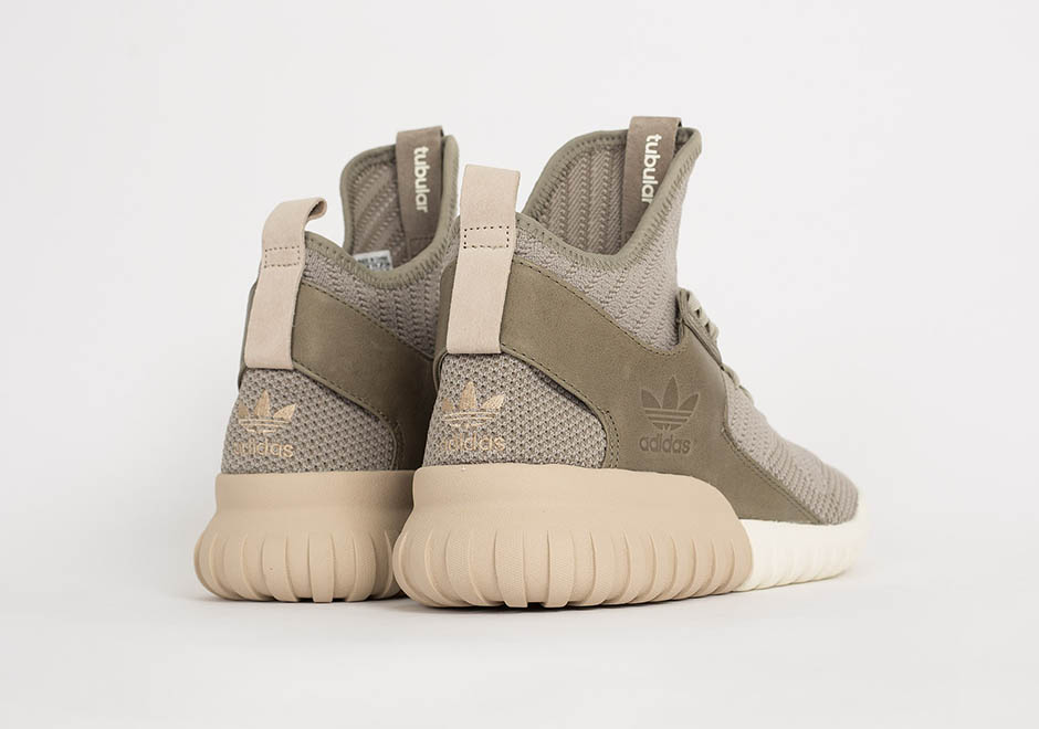 Adidas Tubular X Knit Sesame 3