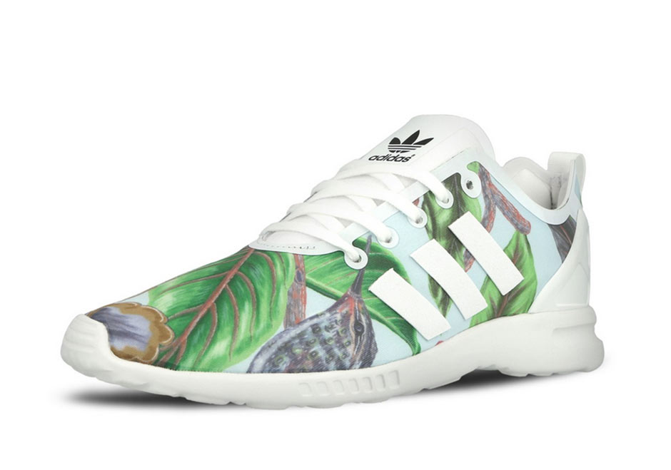 Adidas Zx Flux Hummingbird Prints 03