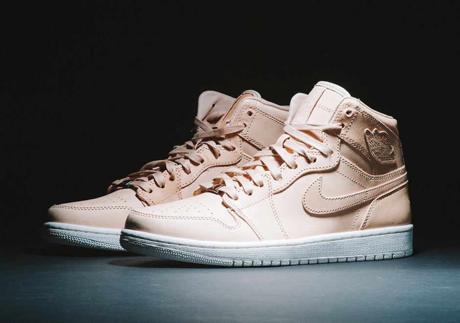 Air Jordan 1 High Pinnacle Tan Leather 10