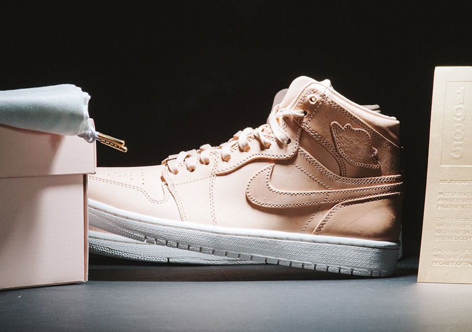 Air Jordan 1 High Pinnacle Tan Leather 2