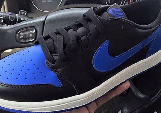 First Look At The Air Jordan 1 Low OG “Royal”