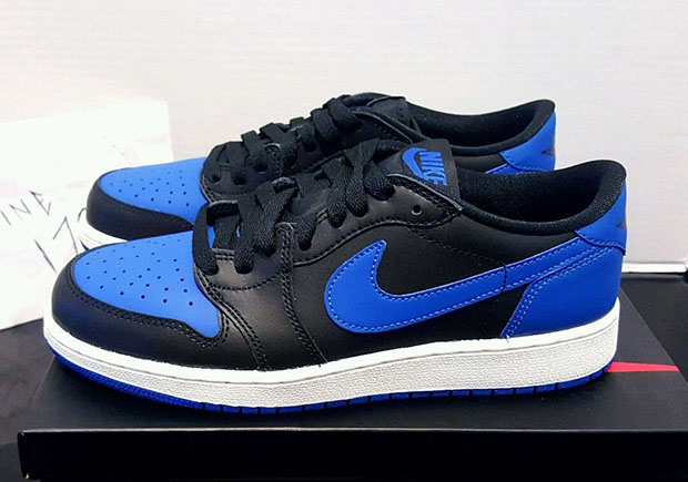 Air Jordan 1 Low Royal Best Look Yet 1