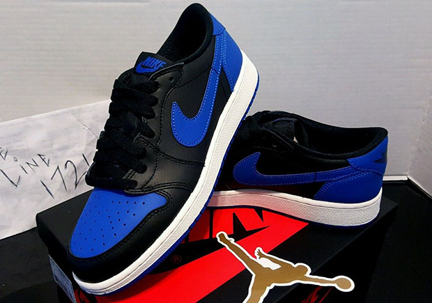 Air Jordan 1 Low Royal Best Look Yet 2