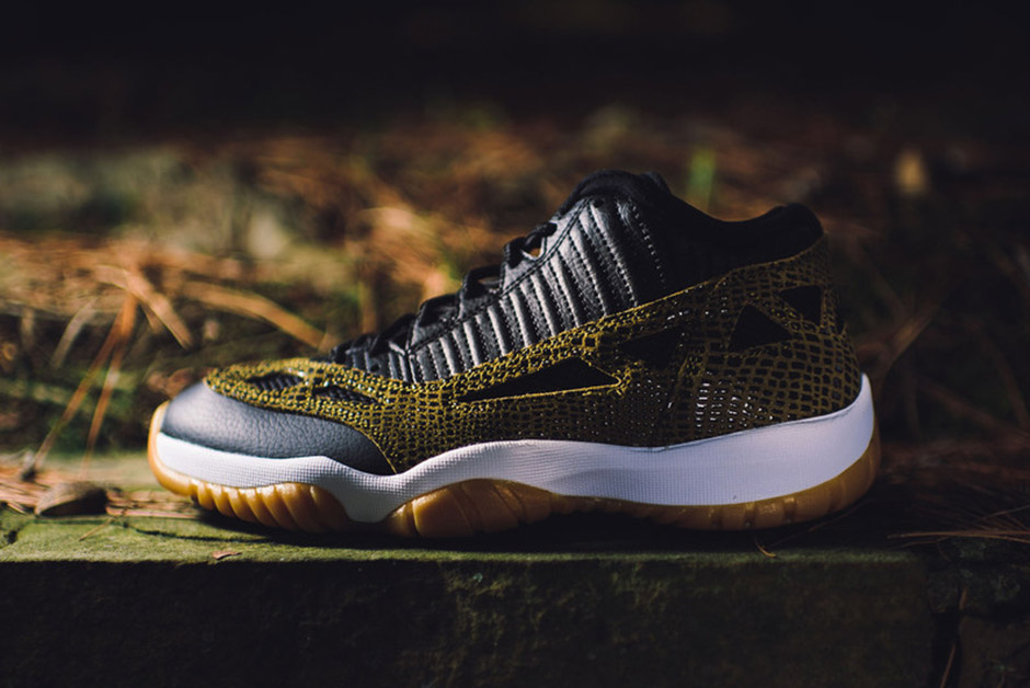 Air Jordan 11 Ie Low Black Gum Release Reminder 02