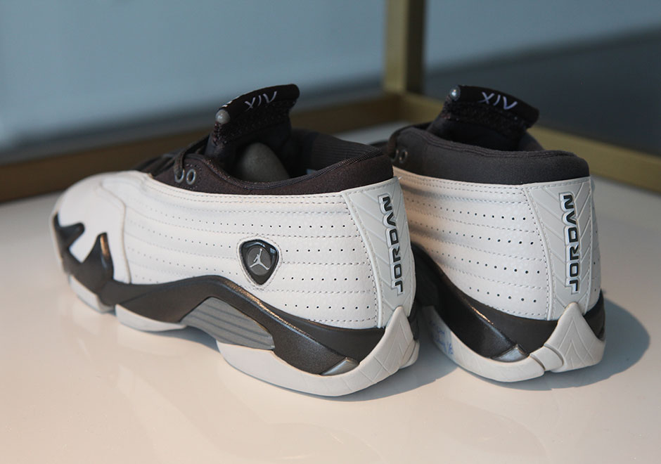 Air Jordan 14 Low White Grey Girls