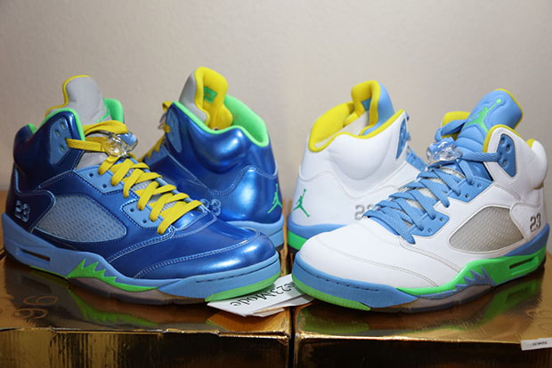 Air Jordan 5 Easter Sample Set 1