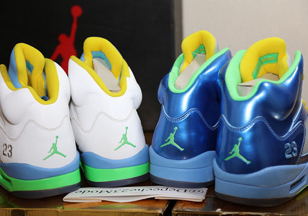 The Incredibly Rare Air Jordan 5 "Easter" Set