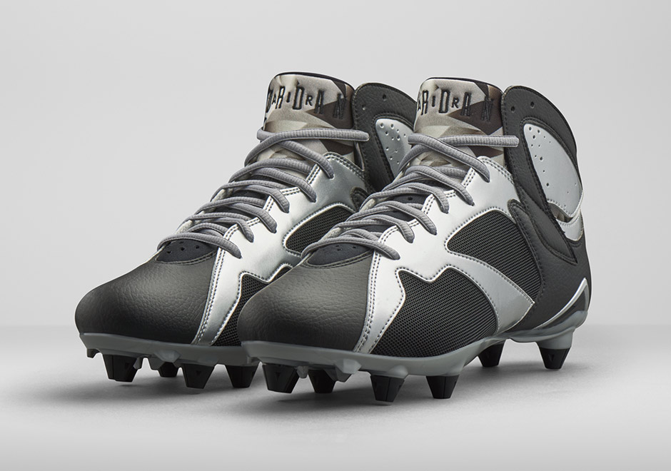 Air Jordan 7 Pe Cleats 2015 Season Charles Woodson 3