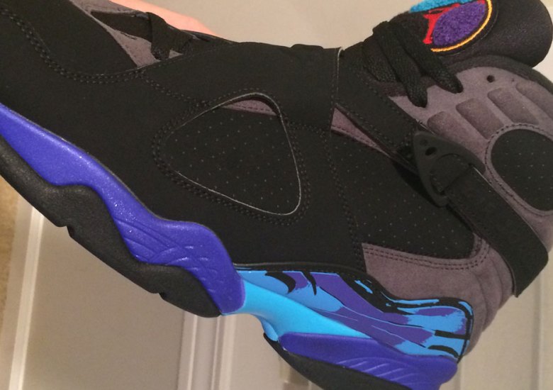 First Look At The Air Jordan 8 “Aqua”